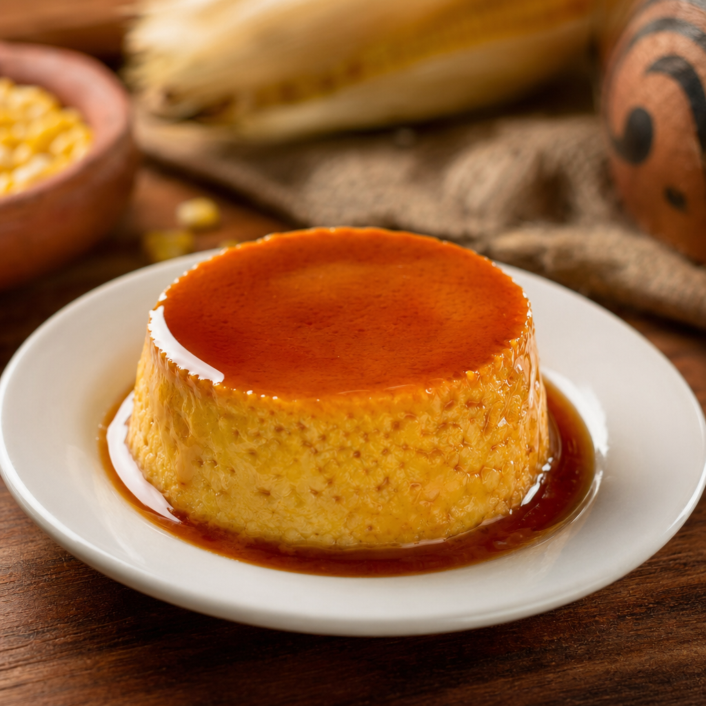 Flan de Elote